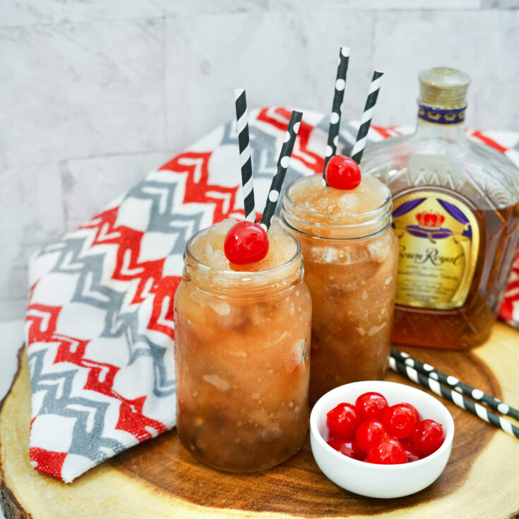 Crown & Cherry Coke Slush