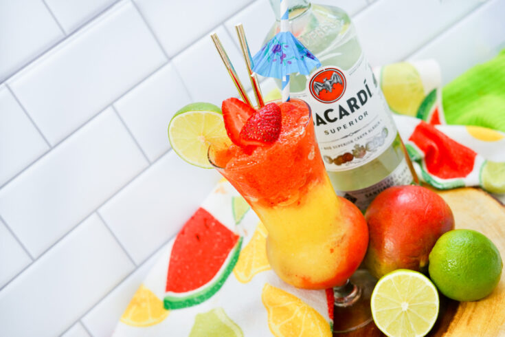 Strawberry Mango Daiquiri ‬