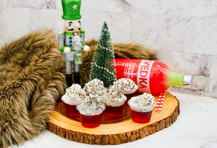 Cherry Lime Jello Shots